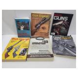 Large Lot of Gun Books The Blue Book Gun Values