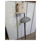 Bird House w Shield 65" H