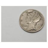1943 Silver Mercury Dime Coin