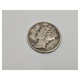 1943 Silver Mercury Dime Coin