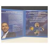 Obama Painted Coin Set