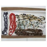 Nice Lot of Beaded Costume Jewelry