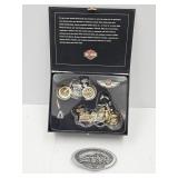 Harley Davidson Belt Buckle & Motorcycles See Sz