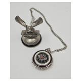 Harley Davidson Pocket Watch & Eagle