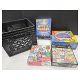 Crate Of New Boardgames, Cranium & Puzzles