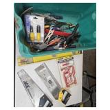 Hand Tools Saws, Pliers Tool Lot in Tote