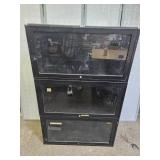 VTG Metal Industrial Law  Barrister Bookcases