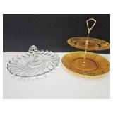 Tiara Ware Amber & Colony Glassware