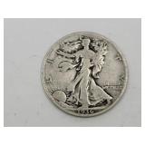 1936 Silver Walking Liberty Half Dollar Coin