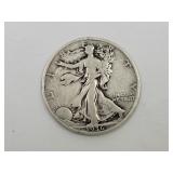 1936 Silver Walking Liberty Half Dollar Coin
