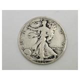 1936 Silver Walking Liberty Half Dollar Coin