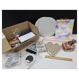 2 Pill Boxes & Coffee Warmer, Pins, Ice Cube Tray+