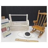 Wall aLight Music Box, Rocking Chair 15", Sm Tote