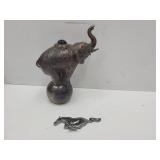 Metal Mustang Emblem, & Metal Elephant 5.5" Topper