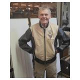 Harley Davidson Leather Jacket W Pins Size L