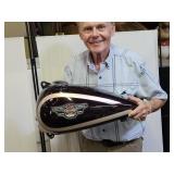 Harley Davidson Gas Tank with Patch & Cap