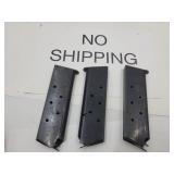 3 Gun Clips- See Sizes