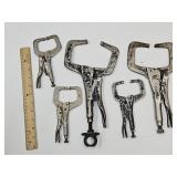 Vise Grip Lot, See Sizes