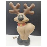 Blow Mold Reindeer 27" High By General Foam