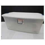 Clear 106 QT Storage Tote