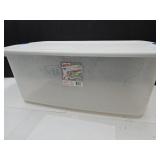 Clear 106 QT Storage Tote