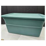 Green 30 Gal? Storage Tote