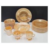 Anchor Hocking Fire King Peach Luster See Info