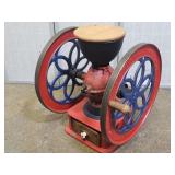 Large Antique Cast Iron Coffee Grinder