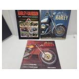 3 Harley Davidson Books
