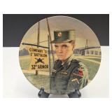 Evlis Presley Soldier Plate