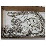 Costume Jewelry: Pins, Earrings: Crystal Cuties +
