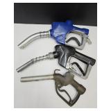 Vintage Gas Handle Nozzles: HUSKY & Milwaukee