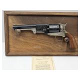 Recreatation Colt Dragoons Prop Gun W Display