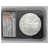 2022 Silver Eagle Dollar Coin Graded MS70