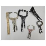 Vise Grip Lot, See Sizes