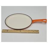 Cast Iron Orange Rachel Ray Skillet