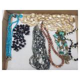 Nice Beaded Costume Jewelry Lot-Stones +