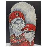 Slat  NASCAR #8  DALE EARNHARDT Sign 11 x 20"