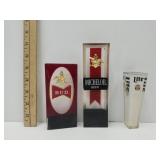3 Beer Barware Taps- Michelob, Bud, Lite