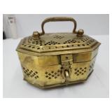Brass Dresser Box- 6.5" x 3"T