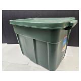 18 Gallon Green Storage Tote
