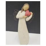 New Willow Tree Angel Of The Heart W Box 8" H
