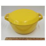 MCM Cast Iron Yellow Enamel COPCO  Dutch Oven