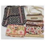 Lily Bloom Purse wShoulder Strap & 2 Vera Bradley