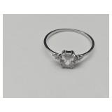 New 925 Silver Moonburst Ring Sz 8