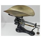 Jacobs Brothers Antique Cast Iron & Brass Scales