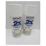 Rust-Oleum White Spray PAint 1+ Cans