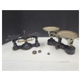 Cast Iron Scales Cenco 11"Long, & 12"Long