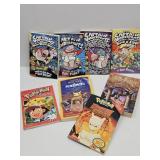 Books Pokemon, Captain Underpants, Harry Potter