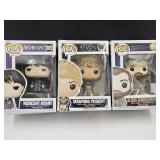 3 NIB Funko Pop